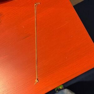 Elegant Gold Necklace with Flamingo Pendant